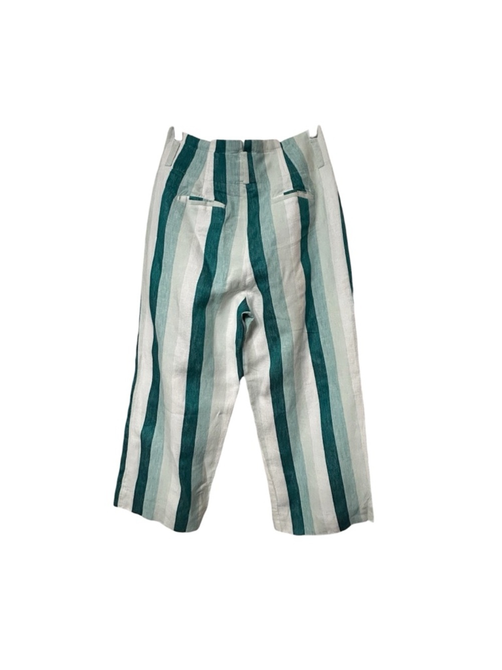 J. Crew linen cabana stripe crop pants - Picture 5 of 9